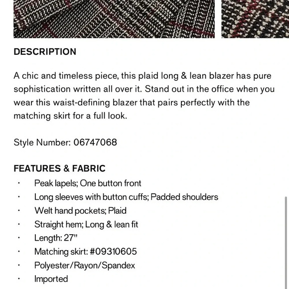 Express Plaid blazer - Picture 7 of 13